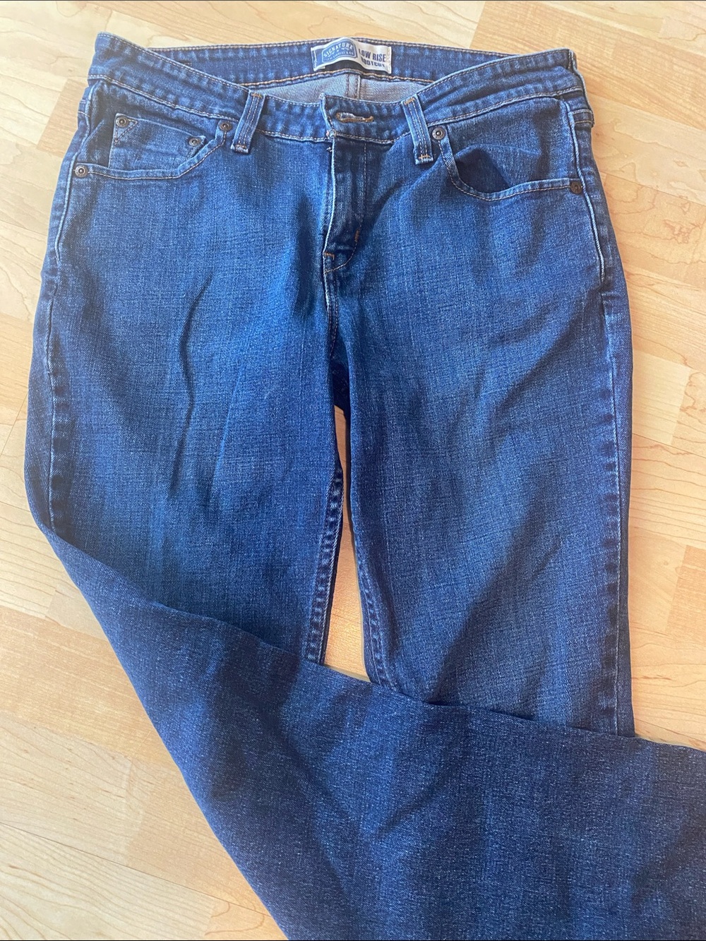Signature by Levi Strauss Dark Blue Boot Cut Jeans